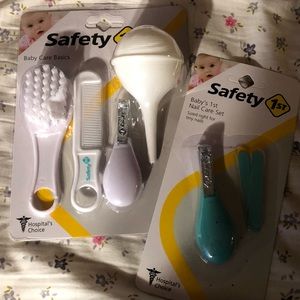 Baby girl blankets and baby nail care sets